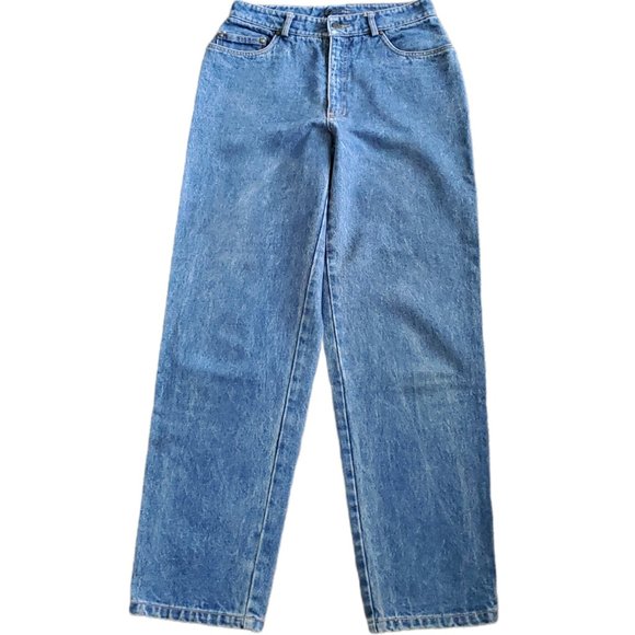 LIZ WEAR Blue Jeans Size 10 "Fight Fat" - Picture 5 of 9